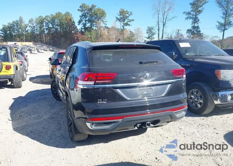 2023 Volkswagen Atlas Cross Sport 3.6L V6 Se W/Technology z USA, uszkodzony, nr VIN 1V2JE2CA8PC217633